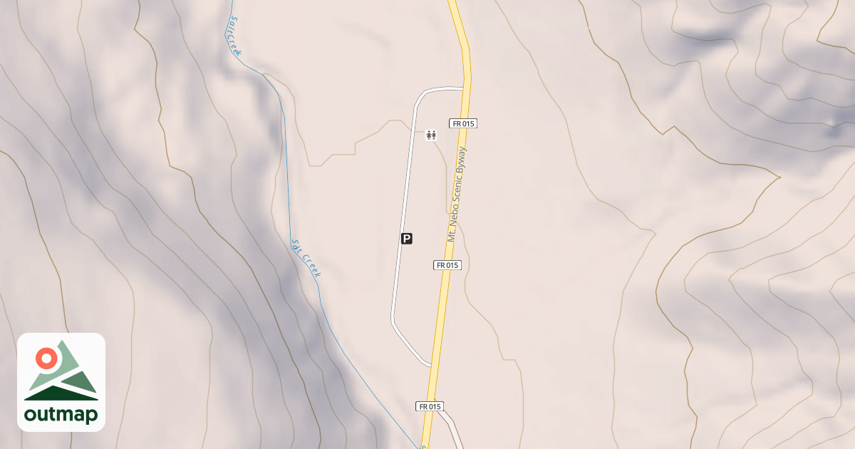 Map of SALT CREEK NORTH PARKING