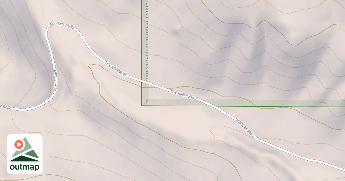 Map of FIVEMILE