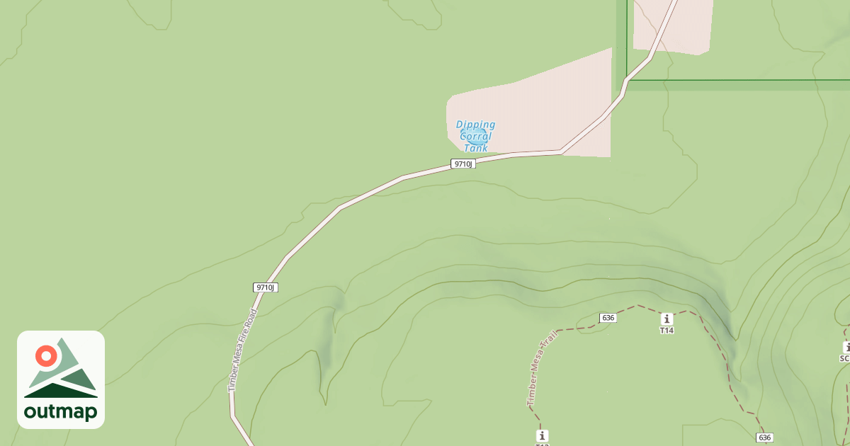 Map of USFS National Forest System Roads {5A0770FF-F5B6-4826-B809-E71C734F1C7B}