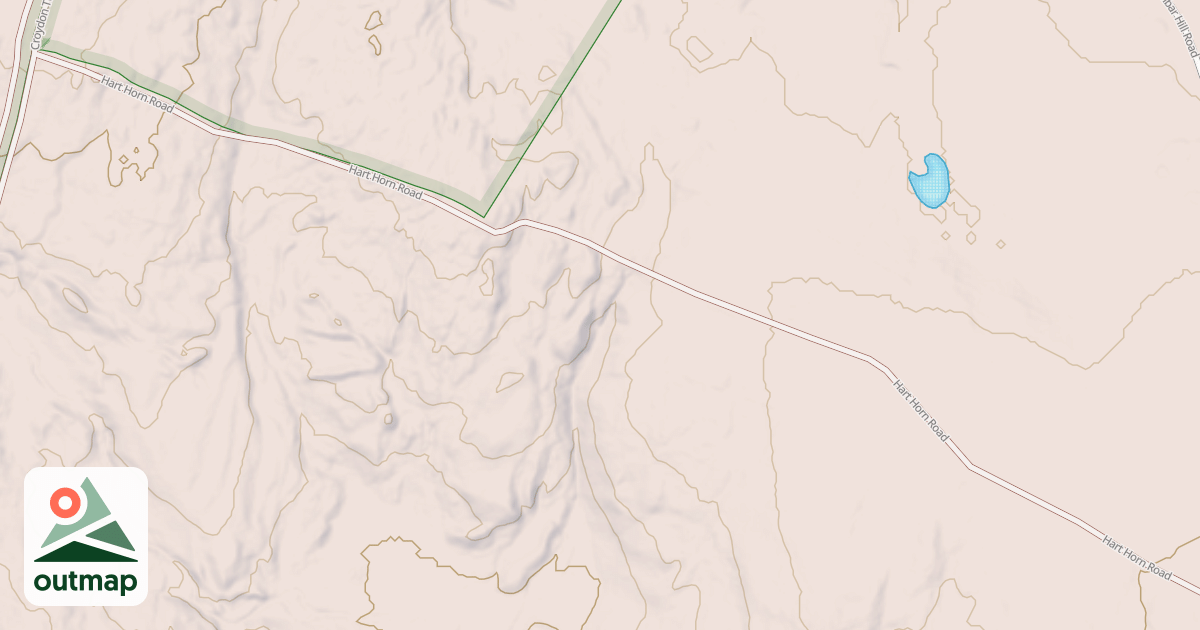 Map of Hartshorn Rd