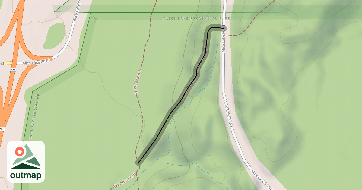 Map of Tweedle Dum and Tweedle Dee
