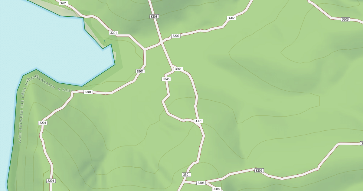 Map preview of USFS Motor Vehicle Use Map Trails 19255