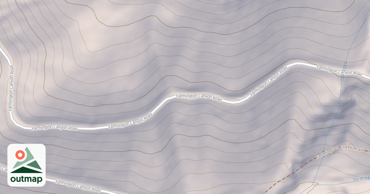 Map of Farmington Canyon Atv