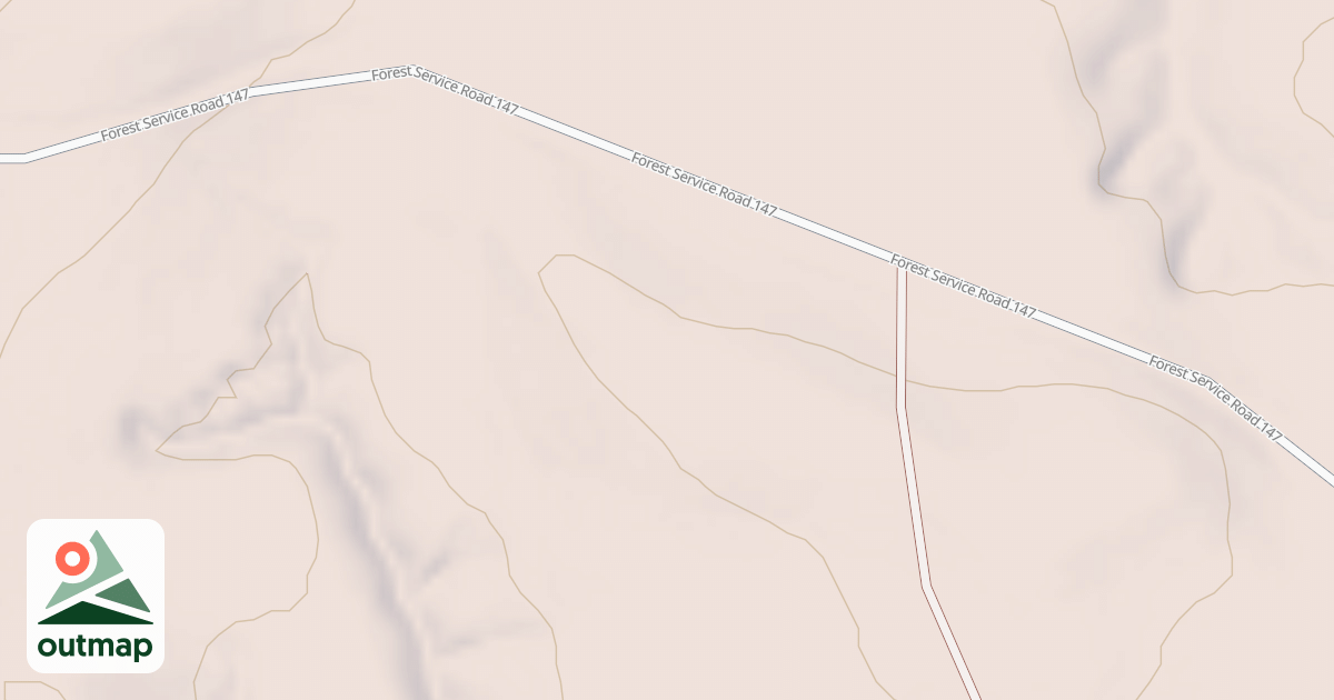 Map of USFS Motor Vehicle Use Map Roads {BAD5FFDD-6C2F-420C-BBA8-884AC30EEB3C}