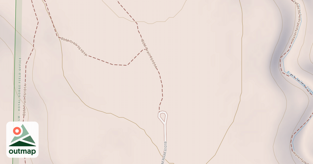 Map of Blm T6101a