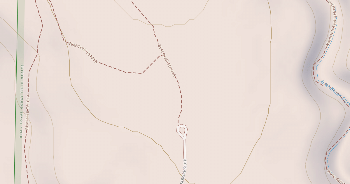 Map preview of Blm T6101a