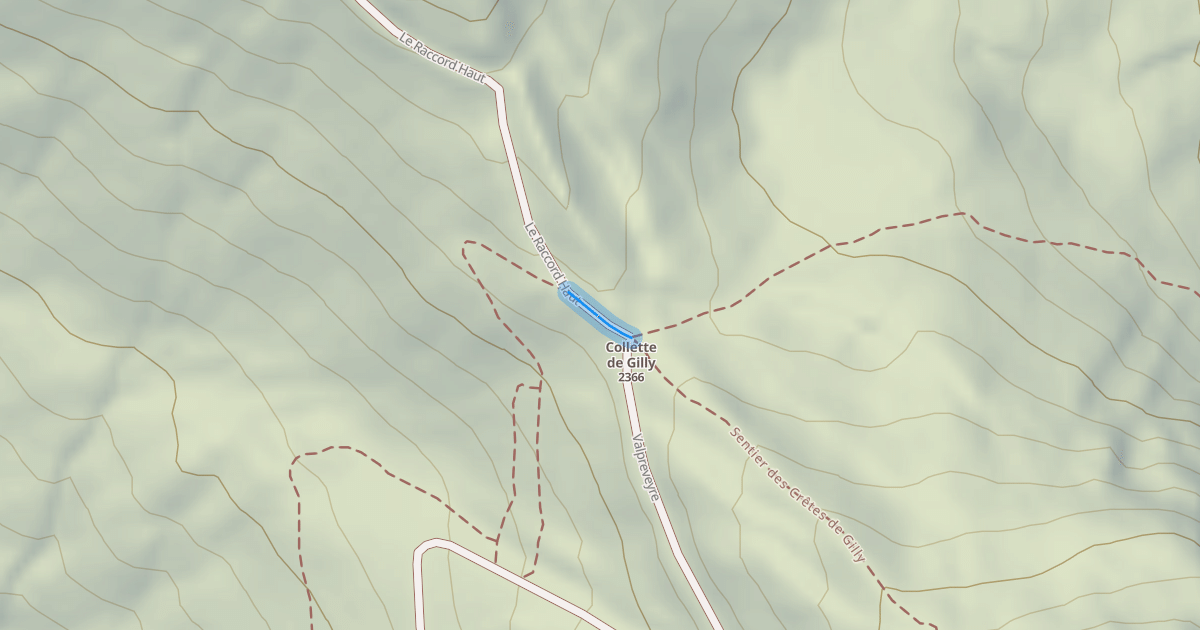 Map preview of Le Raccord Haut