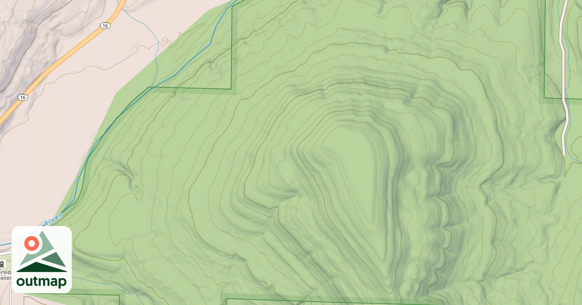 Map of USFS National Forest System Roads {591838AE-B8C6-44AF-9D77-0C926404A087}