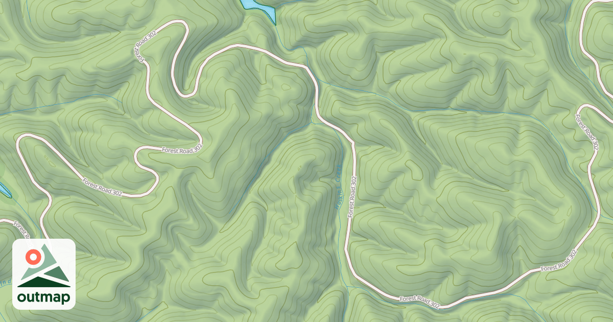 Map of INDIAN CREEK