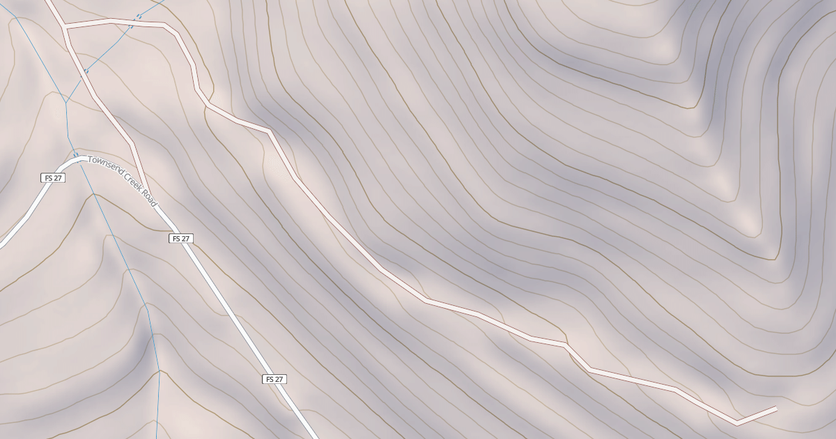 Map preview of USFS Motor Vehicle Use Map Roads {69C0607D-E62D-421B-A8E3-CB9ABD0E05AF}