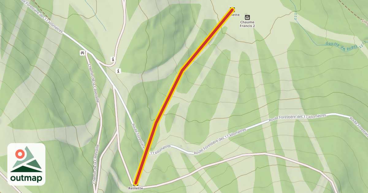 Map of Reinette