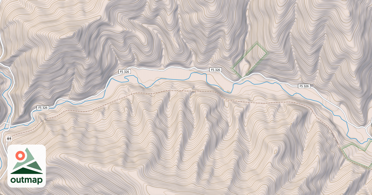 Map of LOOP CREEK