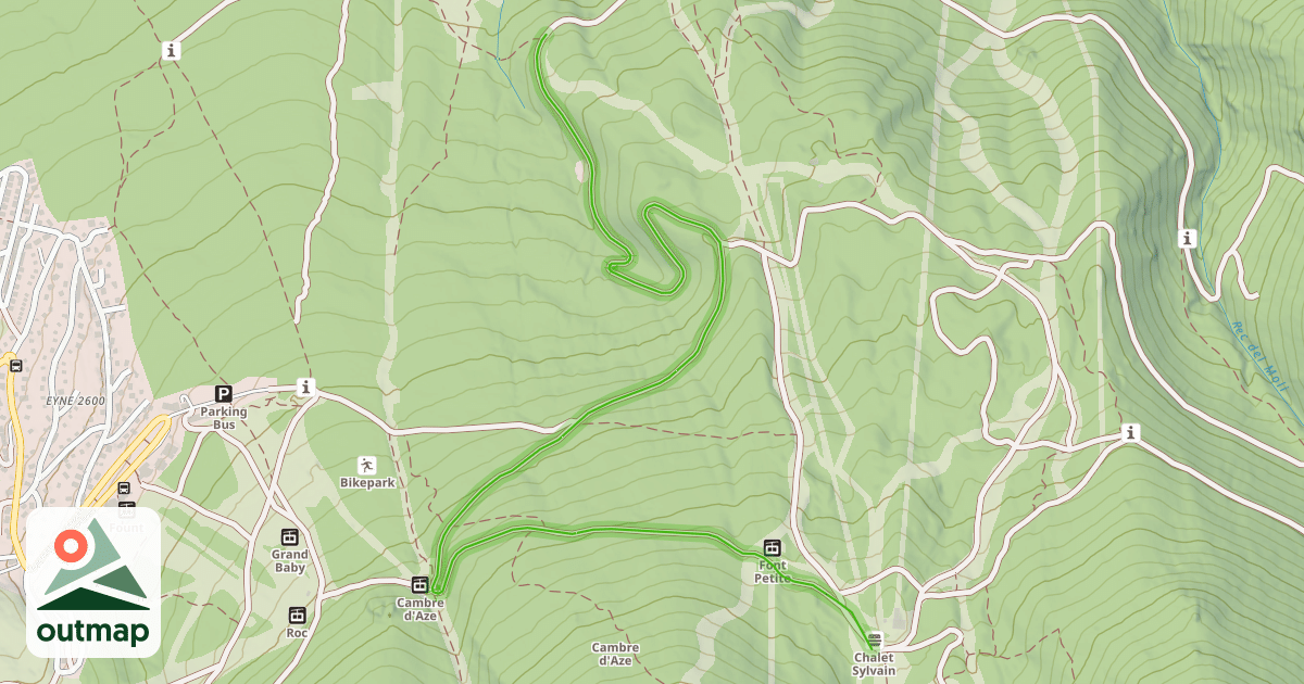 Map of La Promenade en Forêt