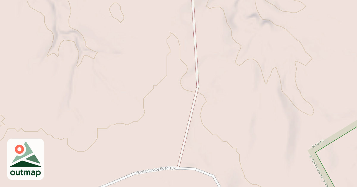 Map of USFS Motor Vehicle Use Map Roads {7FB5AEEB-AE84-422C-8F3D-3549E666CCAE}