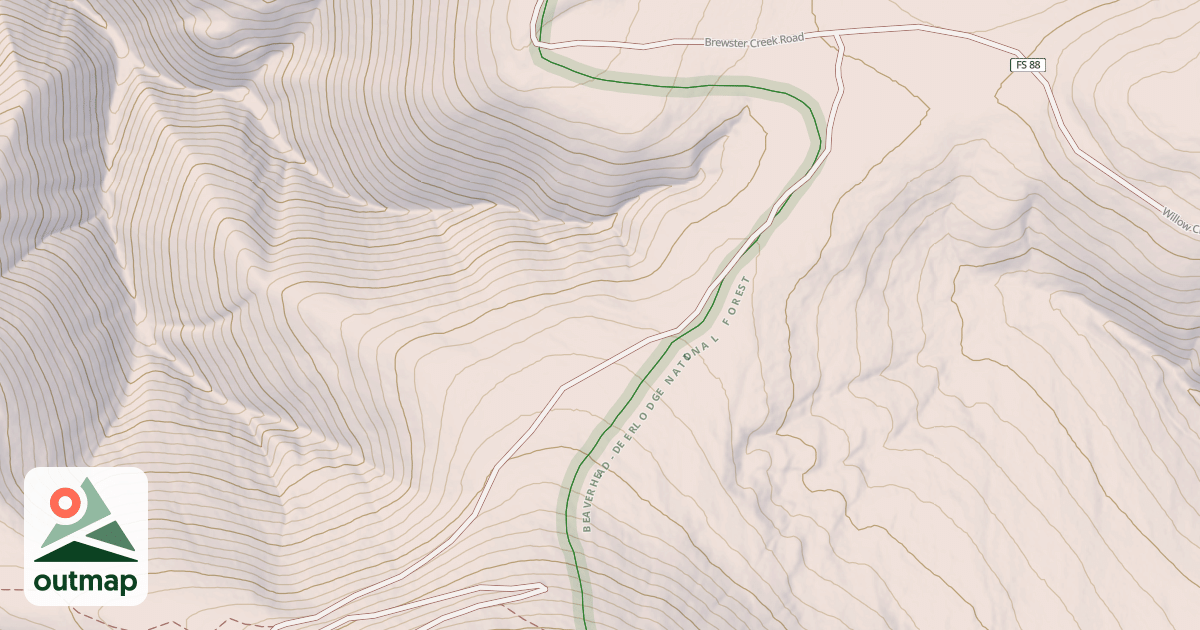 Map of RAMONA GULCH