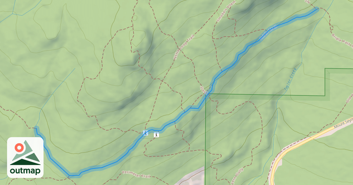 Map of Bridle Trail