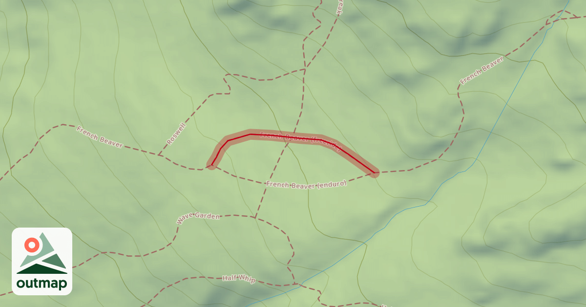Map of French Beaver (freeride)