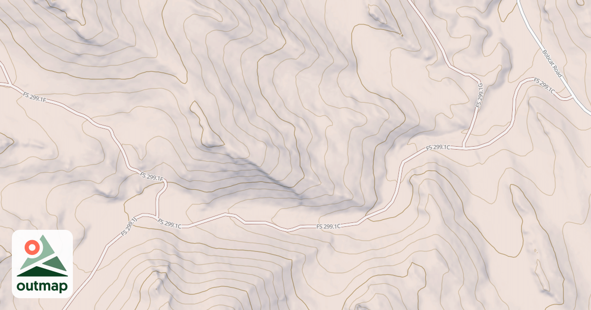 Map of BEAR MTN BASIN