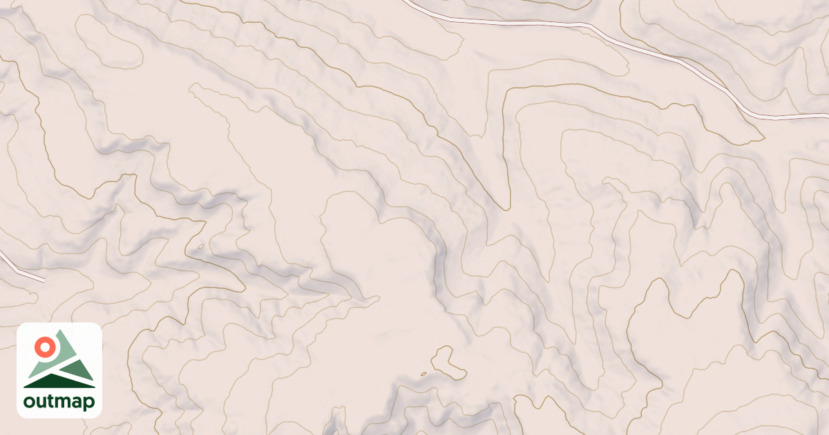Map of LOST CANYON BR 1B