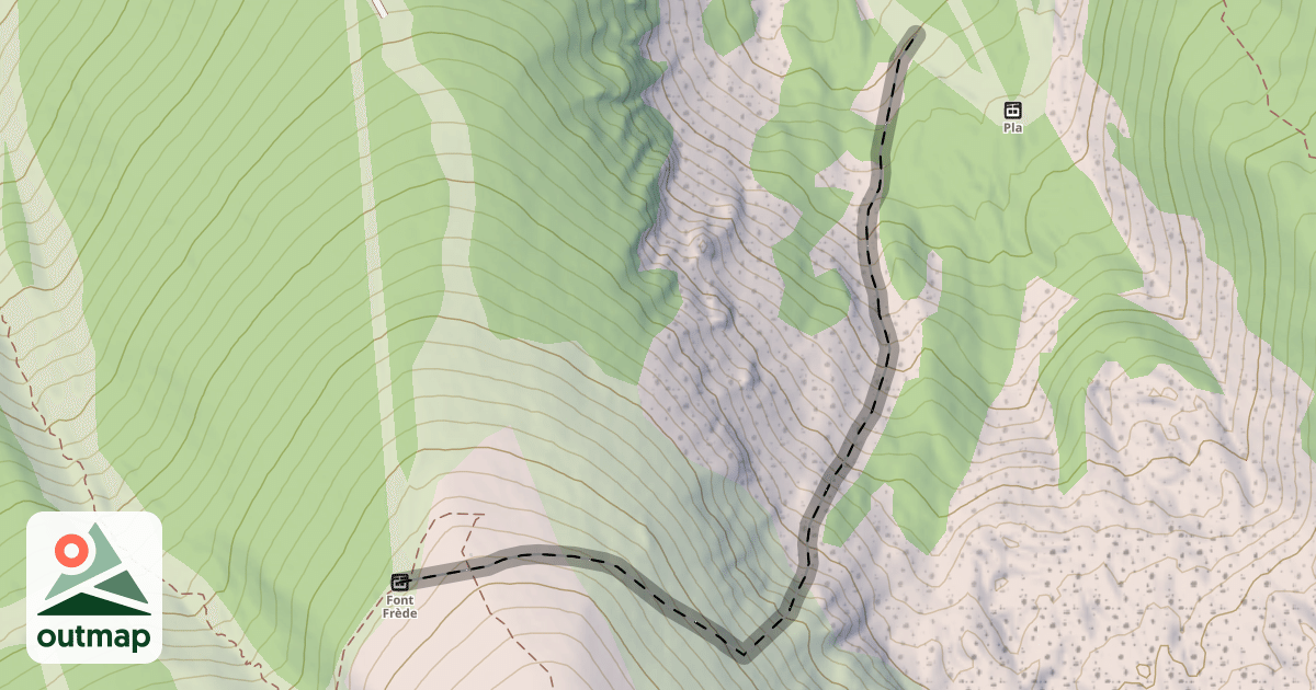 Map of Super Cambre