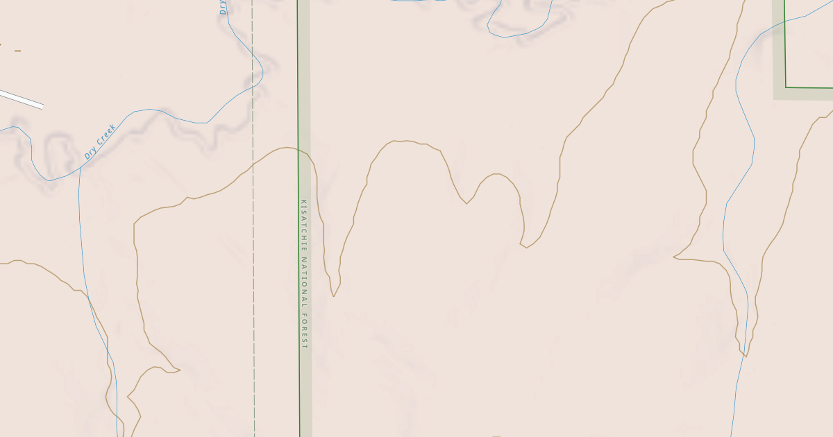 Map preview of USFS Motor Vehicle Use Map Roads {1A36CF7F-33CB-4F0B-8E5A-557F0C766101}