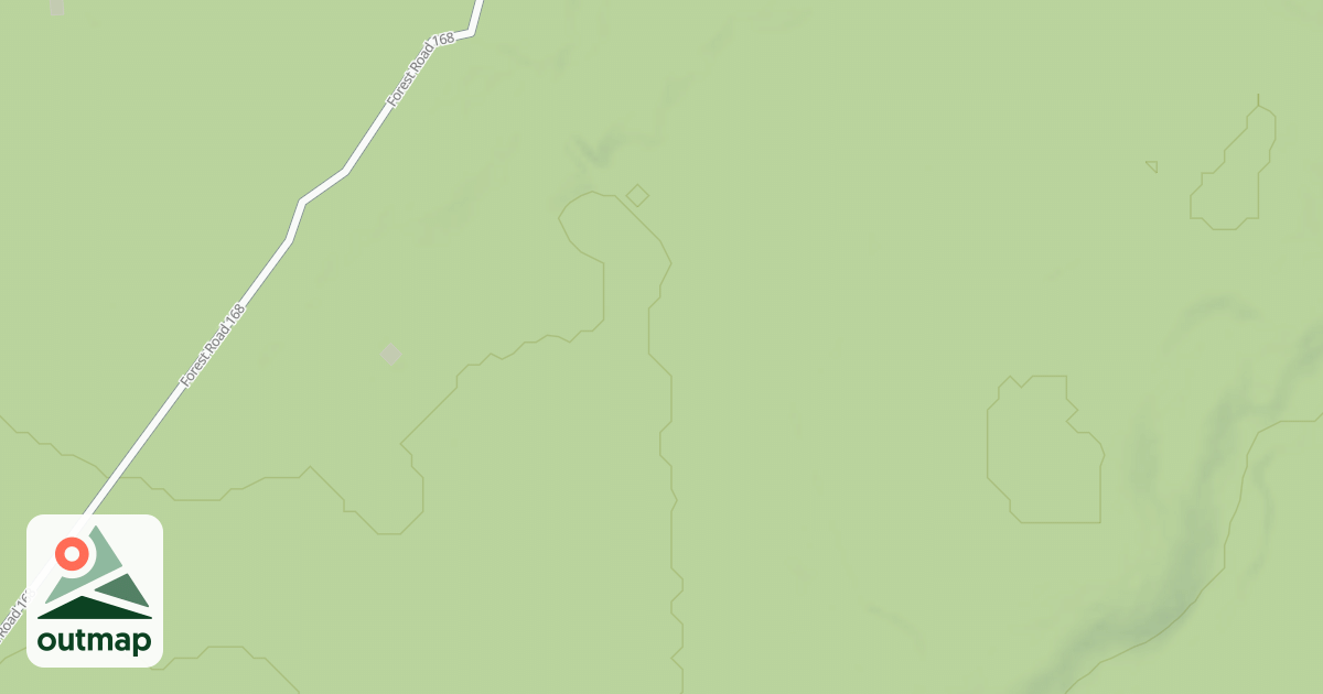 Map of FR 168E