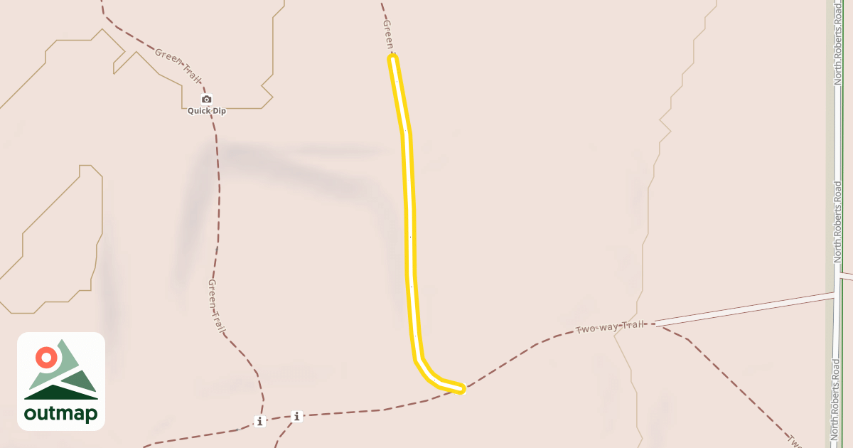 Map of Green Trail