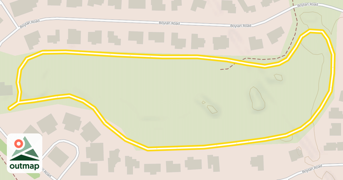 Map of Bridger Creek Golf Course Lower Loops