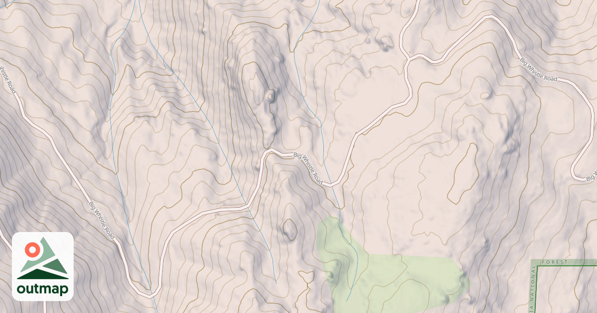 Map of BIG WHISTLE
