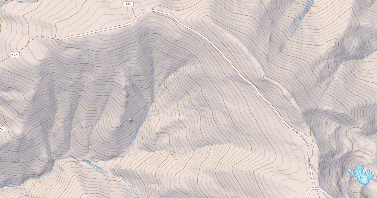 Map preview of STEED CANYON OVERLOOK