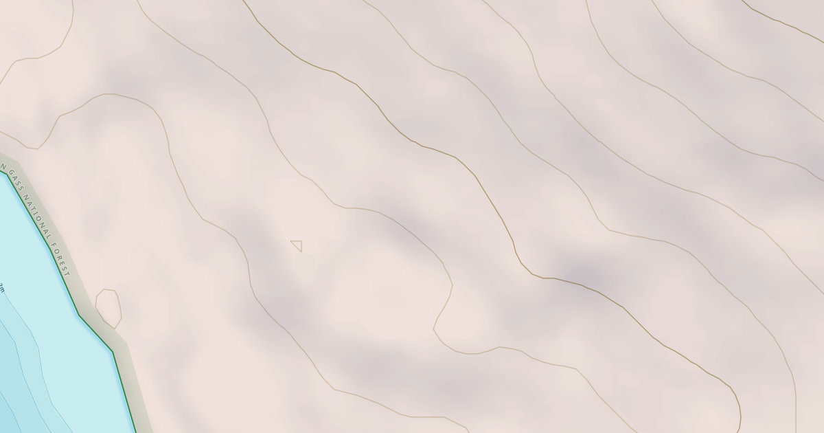 Map preview of Kizhuchia Creek Road
