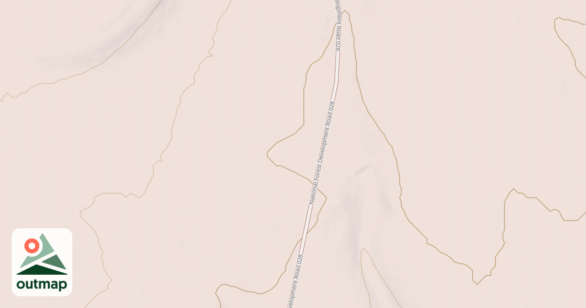 Map of USFS Motor Vehicle Use Map Roads {13B4C474-AE40-4058-9801-A1FAA15B5ADB}