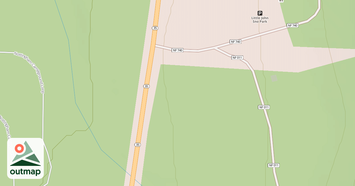 Map of LITTLE JOHN SNO PARK