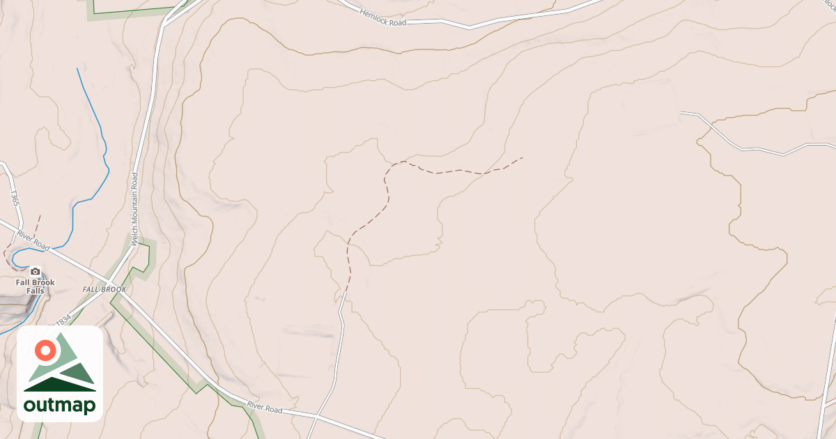 Map of Armenia Mountain Snowmobile Trails