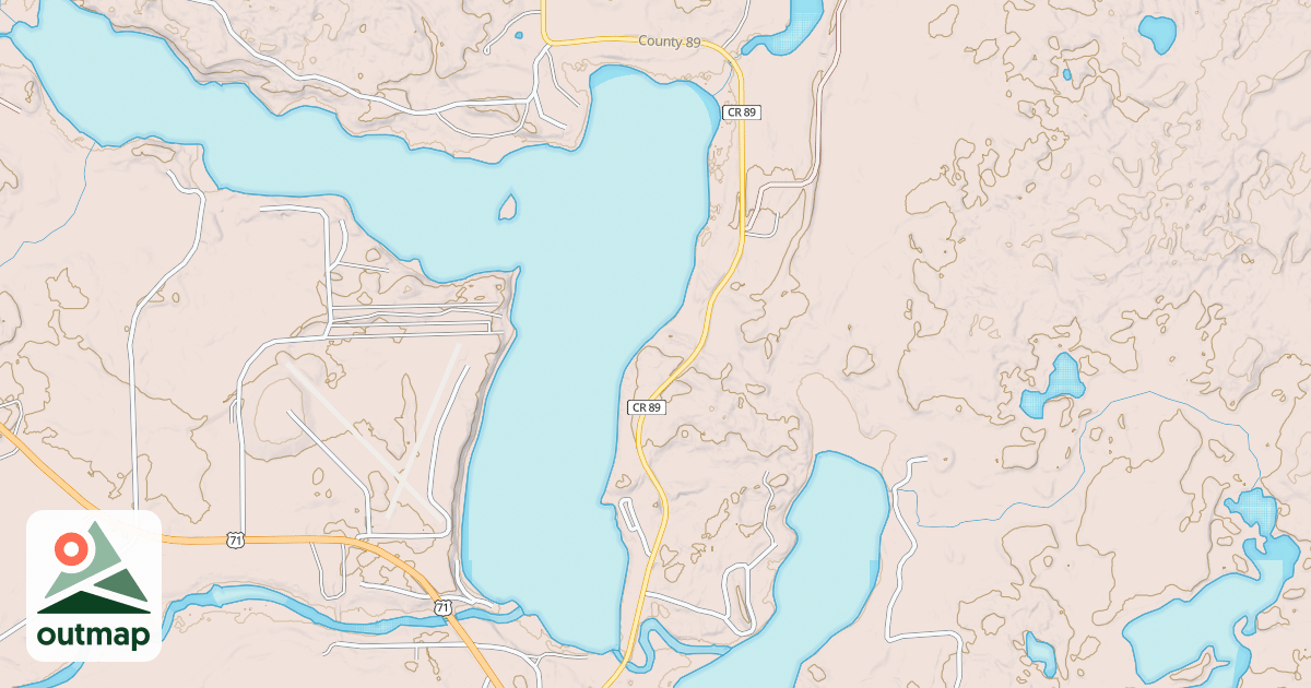 Map of Forest Riders Trails