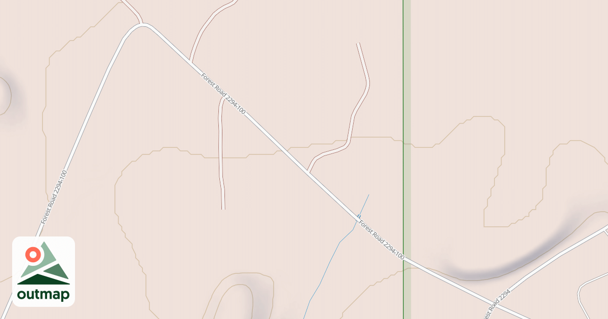 Map of W 230, B 111, B 110