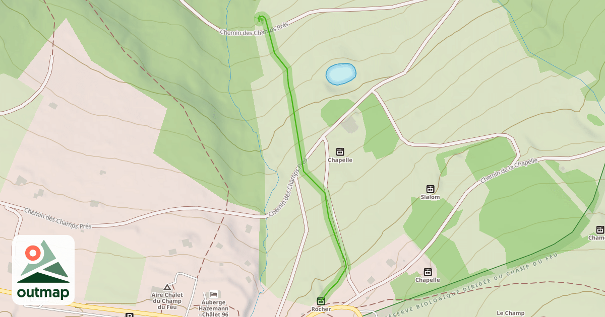 Map of Rocher
