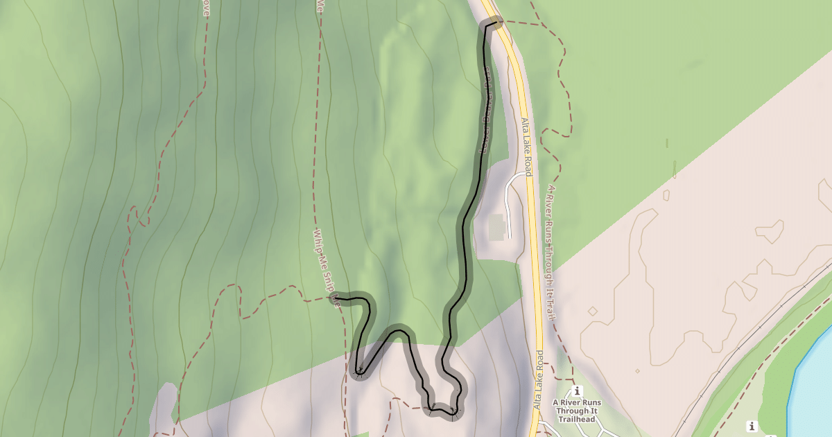 Map preview of Lower Beaver Pass