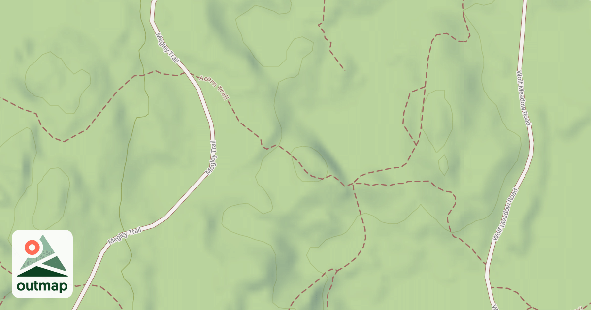 Map of Acorn Trail