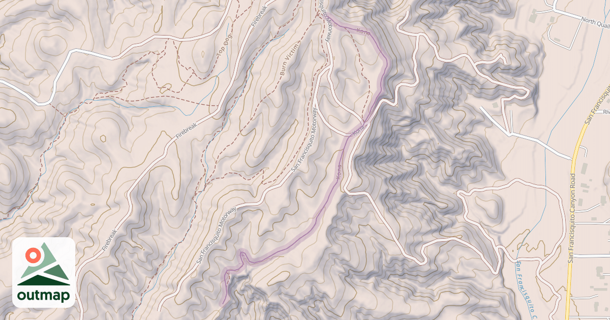 Map of Kona