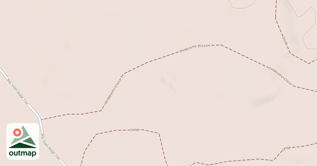 Map of Straight Arrows Trail