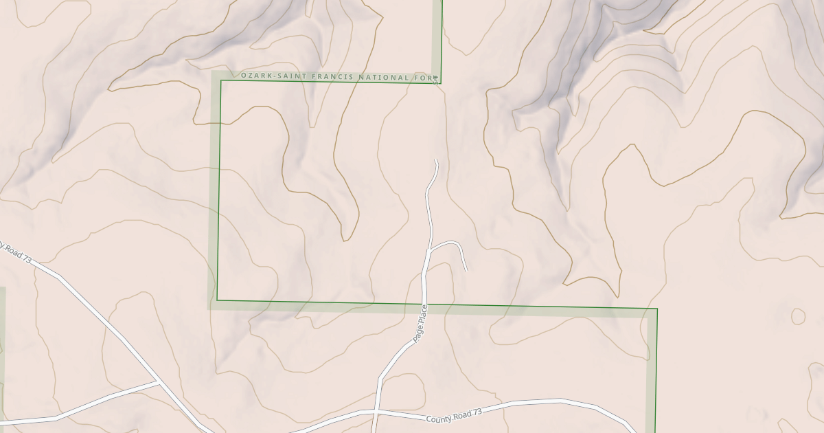 Map preview of USFS National Forest System Roads {3E7E7C84-24A4-44A0-8FC9-80FFB949B335}