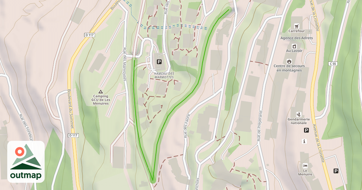 Map of Bettex