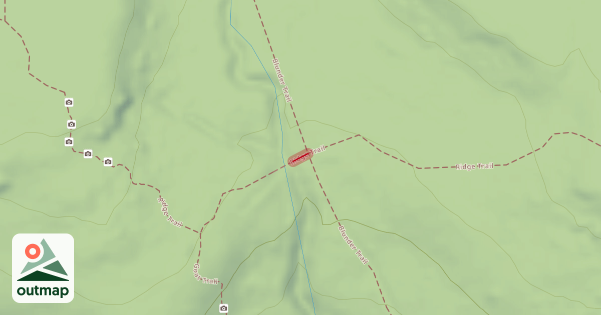 Map of Ridge Trail