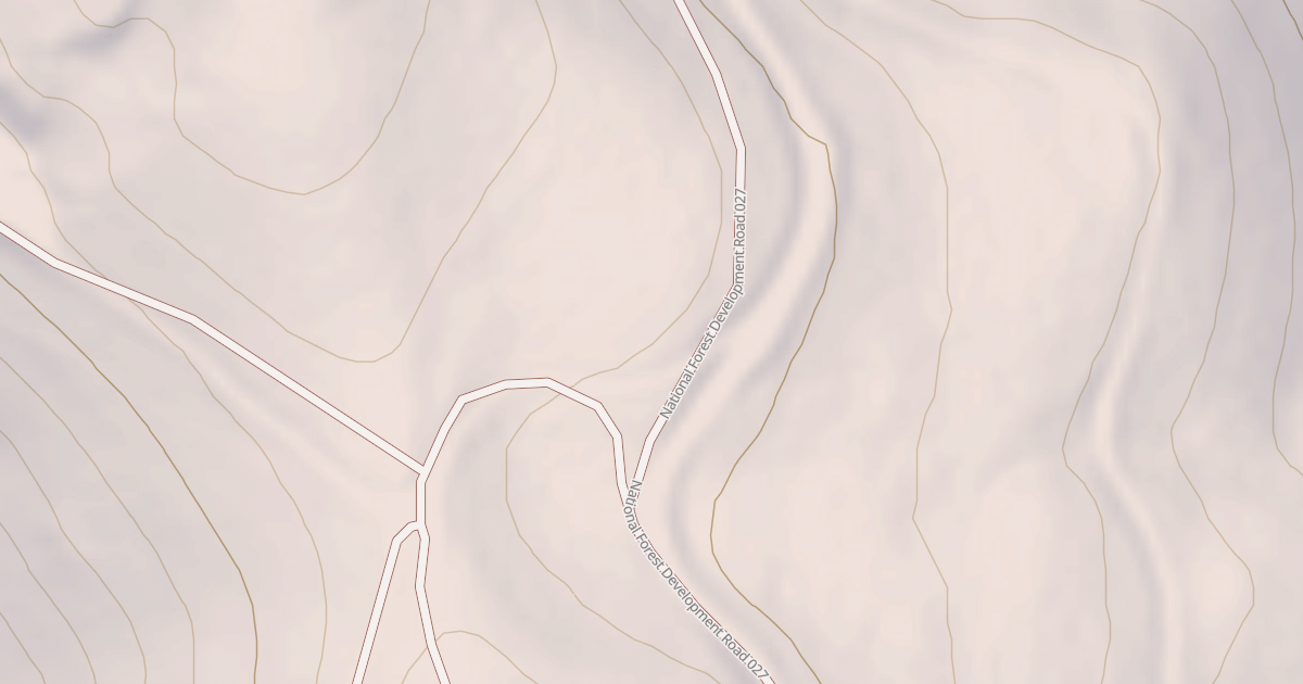 Map preview of MIDDLE FORK-WEST FORK TIE
