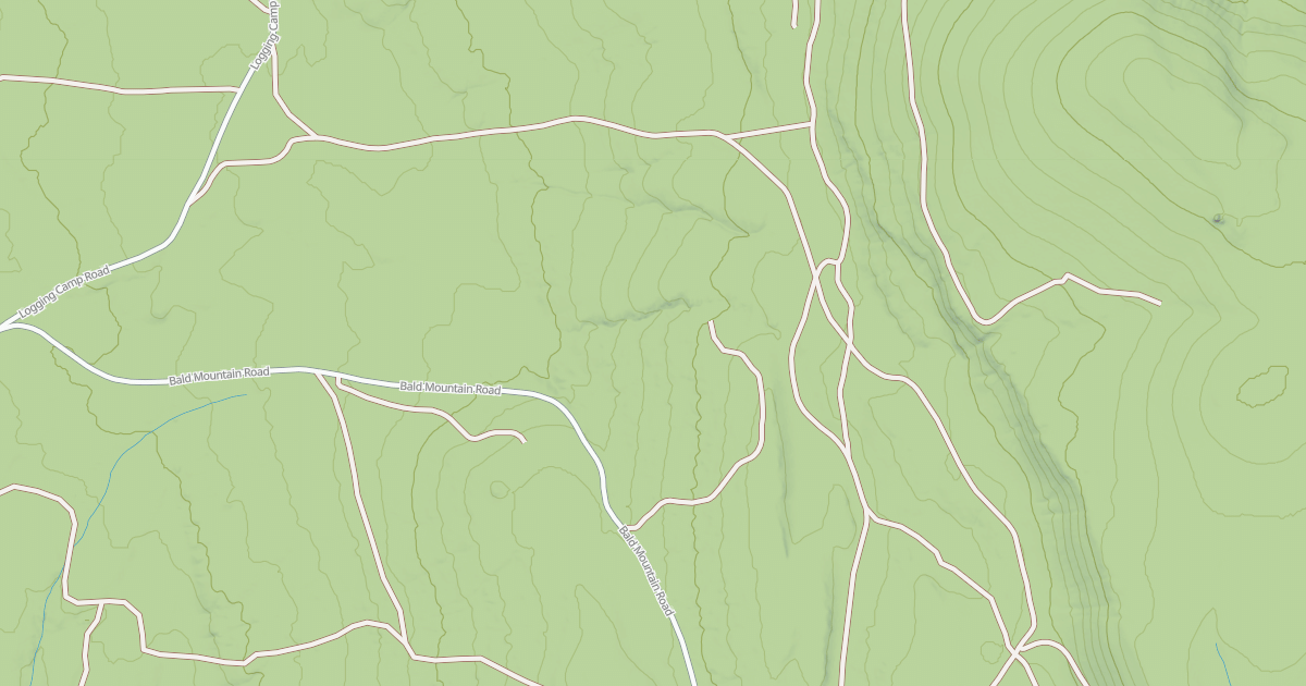 Map preview of BALD MOUNTAIN LATERAL NO