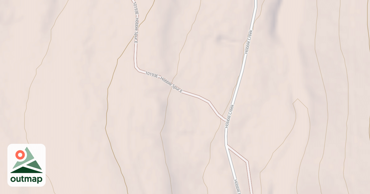 Map of HOBBLE SPUR E