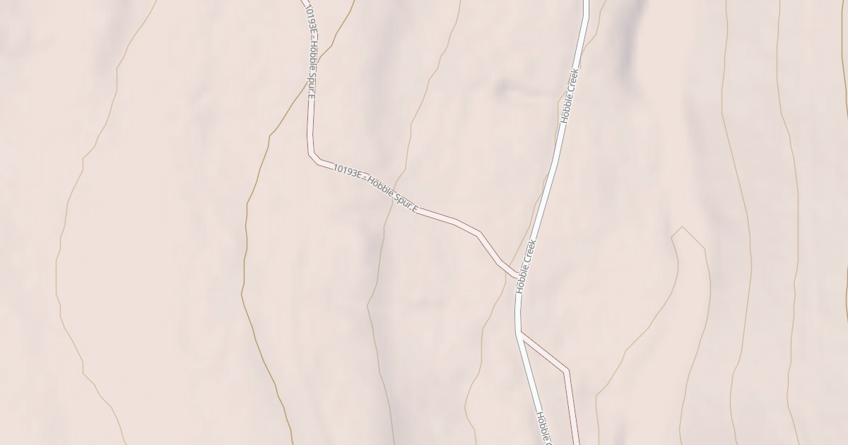 Map preview of HOBBLE SPUR E