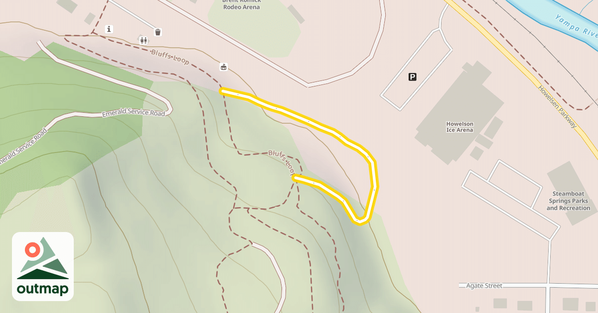 Map of Rodeo Loop