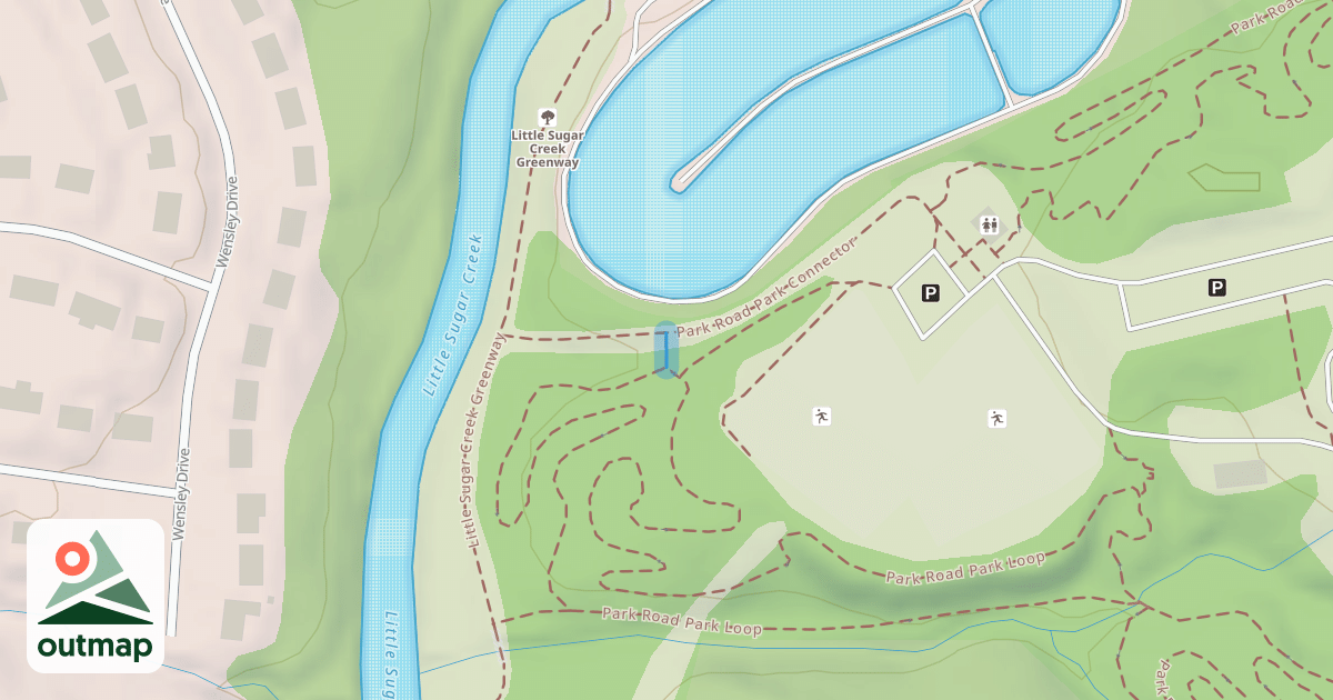 Map of Park Road Park Loop